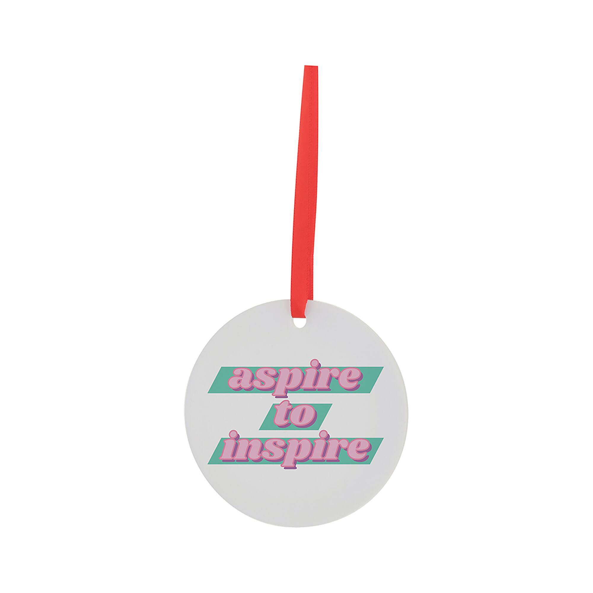 Craft Express 25ct. 3" White Acrylic Sublimation Ornaments